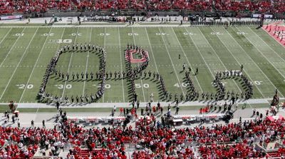 Ohio State Drum Major Pulls Off Miraculous Baton Trick