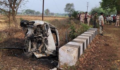 Chhattisgarh: Five members of a family killed in car accident in Rajnandgaon