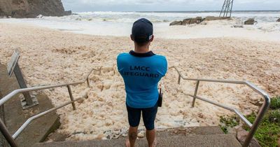 Foam and falling crowds as Lake Macquarie lifeguard season wraps up