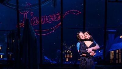 Bounty of pop music fires up the romance, momentum of ‘Moulin Rouge!’ stage musical