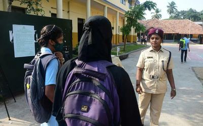 Two petitioners in hijab case return home without appearing for 2nd PU exam in Udupi
