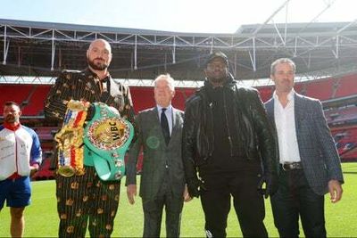 Fight set up as Tyson Fury’s crowning moment but Dilian Whyte in no mood to waste chance after long wait