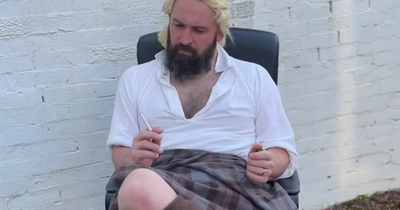 Scots tour guide makes pals with Sharon Stone after recreating famous Basic Instinct scene