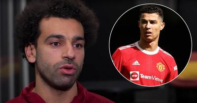 Mohamed Salah makes Cristiano Ronaldo claim as he discusses Liverpool future