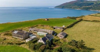 Coastal farm with stunning sea views and 28 acres of land right to the cliff face going to auction for £500k