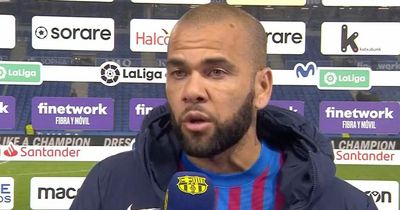Dani Alves sends "lucky" message to Real Madrid as they close in on LaLiga title