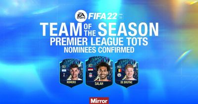 FIFA 22 Premier League TOTS Nominees confirmed but Chelsea players missing