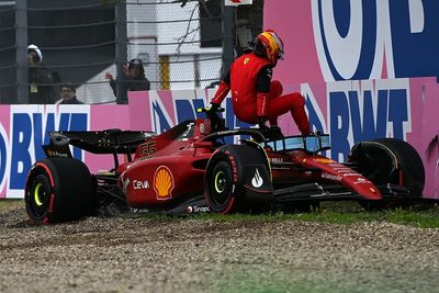 Sainz ‘wasn’t pushing that hard’ before Imola F1 qualifying crash