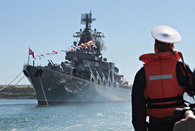 Russia claims one sailor dead and 27 missing following sinking of Black Sea warship Moskva