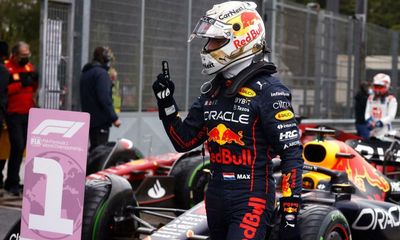 Max Verstappen beats rain and Leclerc to take F1 Imola GP sprint race pole