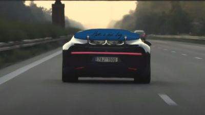 No charges as Czech millionaire drives Bugatti Chiron at more than 400kph on German autobahn