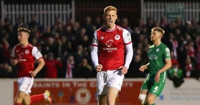 Eoin Doyle on the double as Saints march on with Finn Harps victory