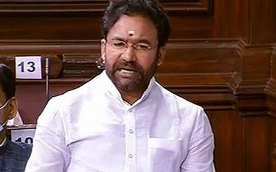 Union Minister Kishan Reddy attends Sai Ganesh’s condolence meet