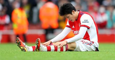 Arsenal injury news and expected return dates vs Manchester United: Tomiyasu, Lacazette