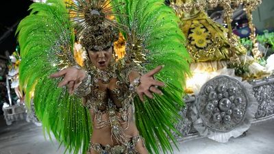 Rio de Janeiro's dazzling Carnival parade resumes after COVID-19 pandemic hiatus