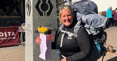 Lanarkshire mum puts bowel cancer op on hold to conquer 175-mile walking challenge