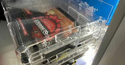 £2.50 blocks of cheese locked in secure boxes in shop to prevent theft