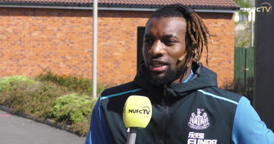 Allan Saint-Maximin's response to question on 'bad luck' and his Newcastle United form