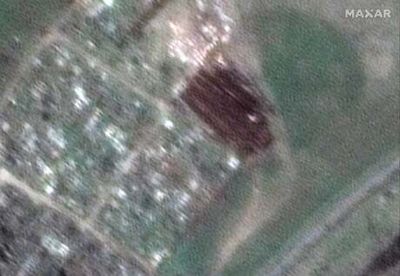 Satellite images appear to show second mass grave near Mariupol