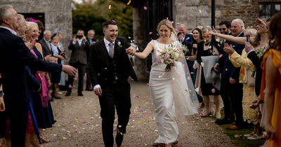 RTE stars turn out in style as 2fm presenter Carl Mullan marries childhood sweetheart