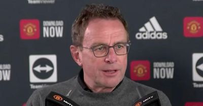 Ralf Rangnick explains why he dropped captain Harry Maguire for Arsenal vs Man Utd