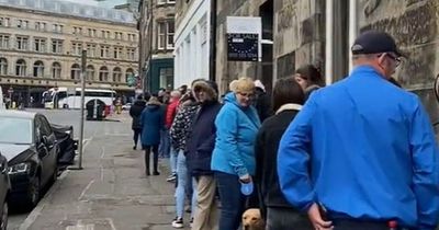 Huge Edinburgh queues spotted as fans descend into frenzy for Record Store Day