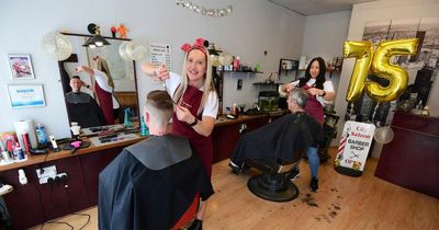 Barbers at the heart of a Merseyside community turns 75