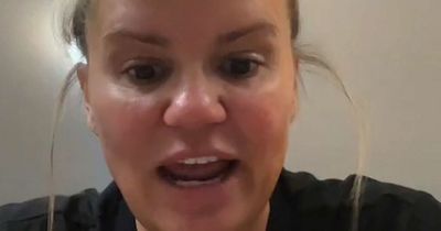 Kerry Katona asks fans for prayers as mum Sue suffers heart attack and she can't visit