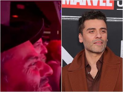 Oscar Isaac delights fans as he attends RuPaul’s Drag Race finale viewing party at New York gay bar