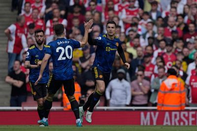 Ronaldo scores on return to United team after death of son