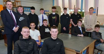 Lanarkshire school pupils involved in scheme to develop their construction skills