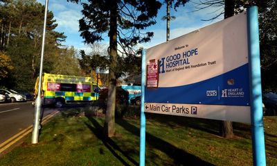Good Hope Hospital: Man, 43, arrested on suspicion of murder after body found in car