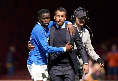 Giovanni van Bronckhorst ‘very proud’ of 10-man Rangers following Motherwell win