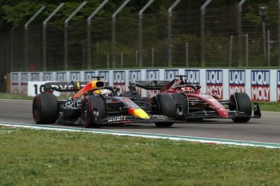 F1 Emilia Romagna GP: Verstappen reels in Leclerc for sprint race win