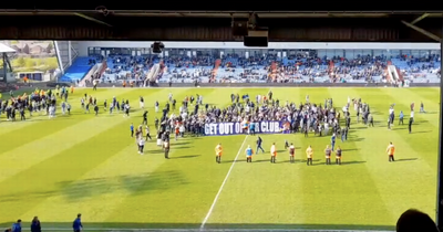 Oldham Athletic relegated after being forced to play behind closed doors following protest