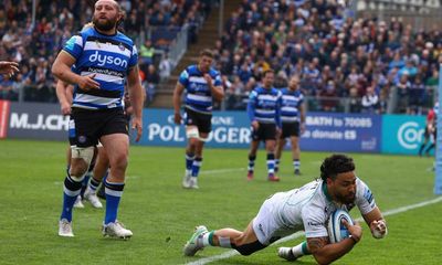 Mike Haywood’s late try seals thrilling comeback win for Northampton at Bath