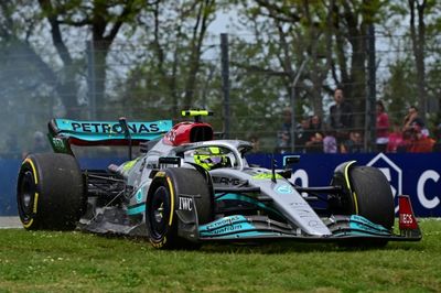 Downcast Hamilton abandons all hope of world title for Mercedes