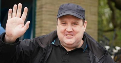 Peter Kay says he is 'doing great' as he makes a rare public appearance