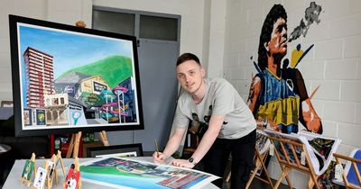 Belfast artist's impressive work gets approval from Conor McGregor