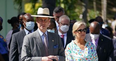 Prince Edward and Sophie met with 'end to colonialism' protests on Caribbean tour