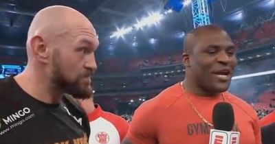 Tyson Fury backtracks on retirement with Francis Ngannou call-out seconds later