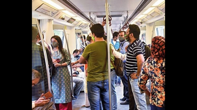 Pandemic-hit Delhi Metro crosses 45 lakh trips a day again in April, gets 75% of commuters back