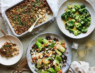 Poached leeks, steamed broccoli and cheesy gratin: Joe Woodhouse’s spring veg recipes