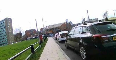 Leeds man's fury as he is 'forced' to bike on path as cycle lane is blocked by 'over 20 cars'