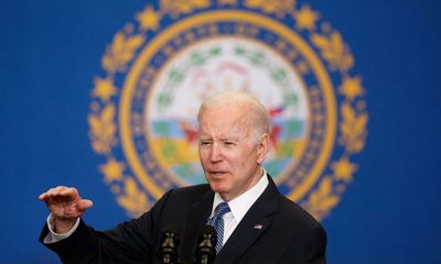 Joe Biden’s message drowned out by beat of the Republican culture-war drum