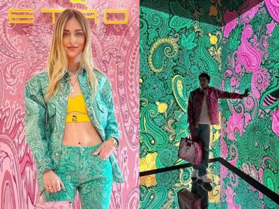 Liquid prints taking over Metaverse Fashion Week