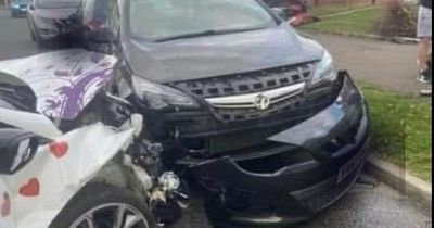 Scottish man rushed to hospital after huge three-car smash during early morning