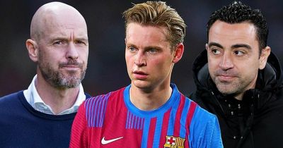 Xavi responds to Man Utd interest in Frenkie de Jong as Erik ten Hag seeks reunion