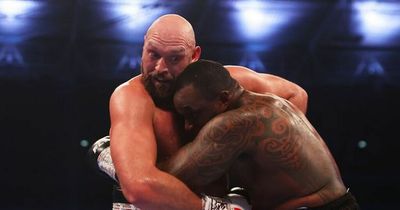 Tyson Fury accuses rival Dillian Whyte of cheating during world title fight