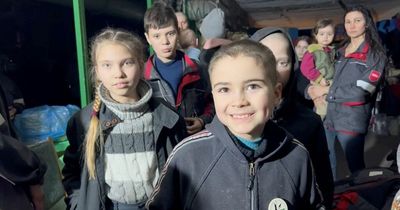 Ukrainian children's desperate pleas to 'see the sky' as they shelter in besieged Mariupol